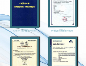 CÁC CHỨNG NHẬN - CHỨNG CHỈ